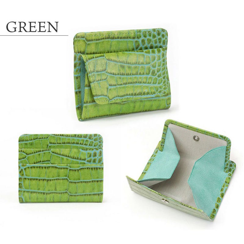 財布_イスキア_薄札入れ_カーリ2_グリーン