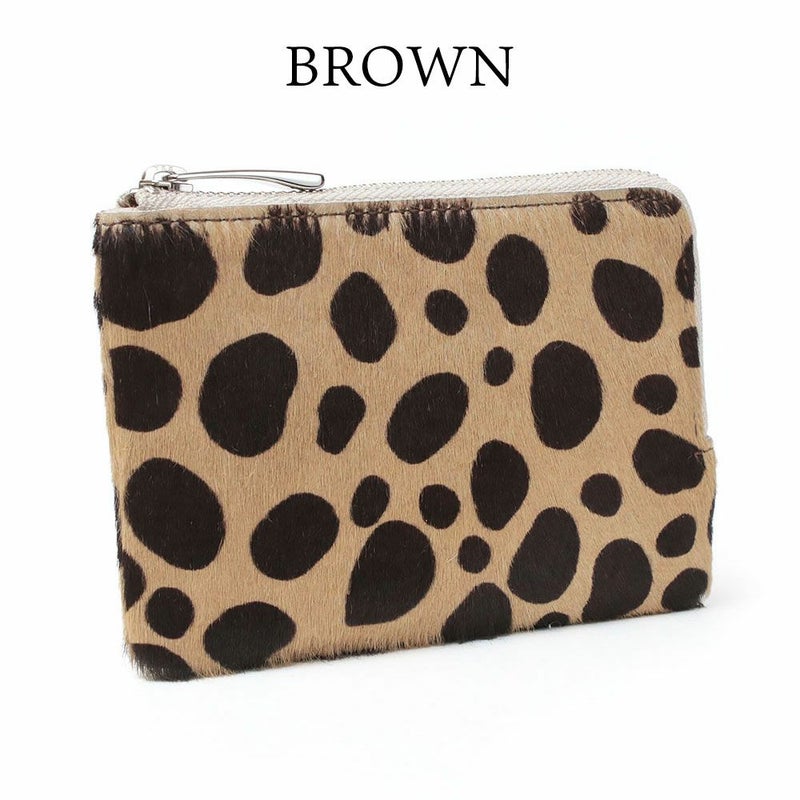 ヘアカーフ＿キーウェスト＿ダルメシアンブラウン