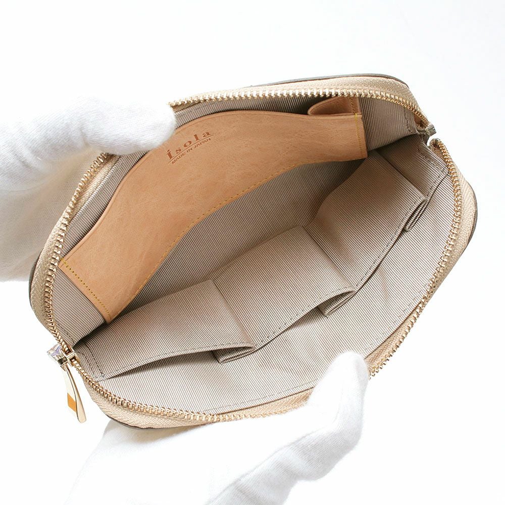 ラミナフィオーレ＿サンタフェ＿パイソン＿蛇革＿薄型長財布＿フラグメント＿中身