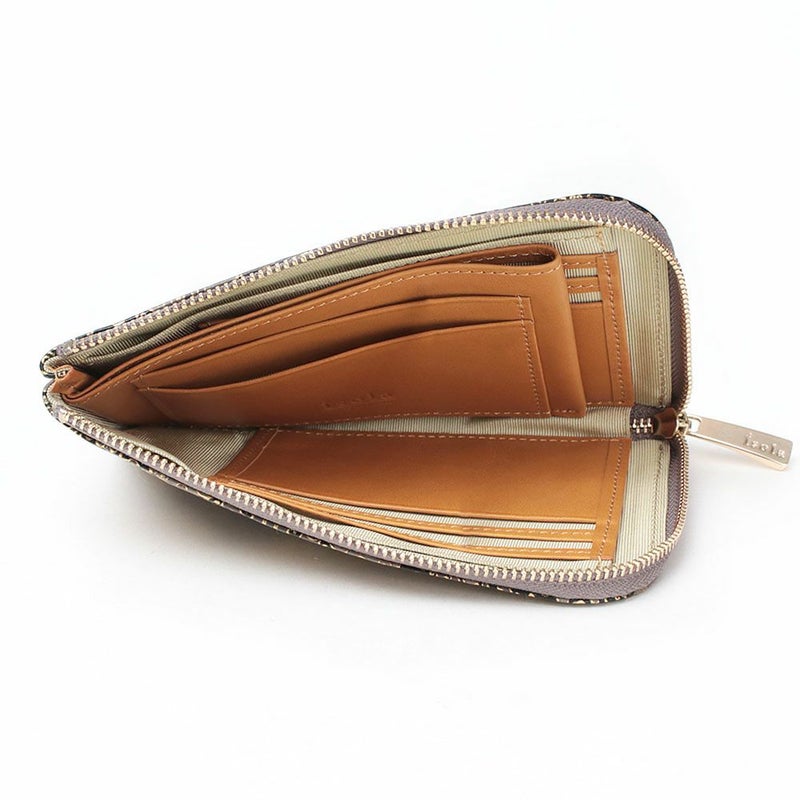 モロッコ＿L字ファスナー中＿コンパクト財布＿ミニ財布＿本革＿ラム革＿ミコノス＿中身