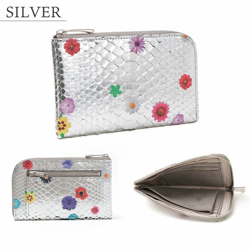 ラミナフィオーレ＿ミコノス＿L字ファスナー中＿シルバー