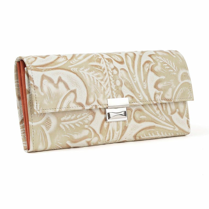 サングリア＿サントリーニ＿束入れ三段錠＿型押し＿正面