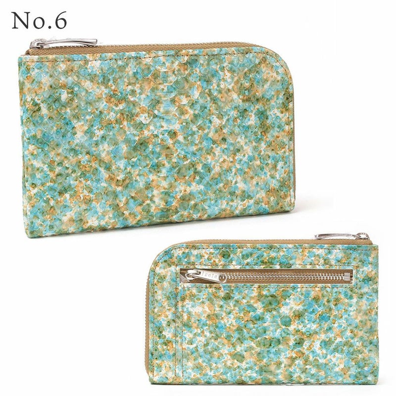 単品＿限定＿ミコノス＿L字ファスナー中＿コンパクト財布＿パイソン＿蛇＿バリエーション