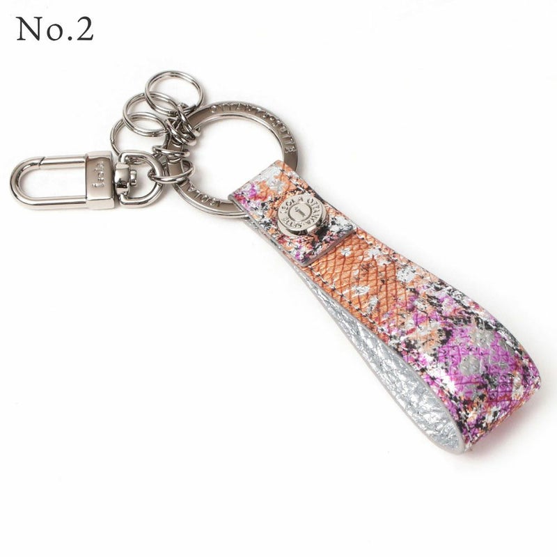 単品＿スペシャル＿タカロア＿キーリング＿パイソン＿蛇革＿NO.2