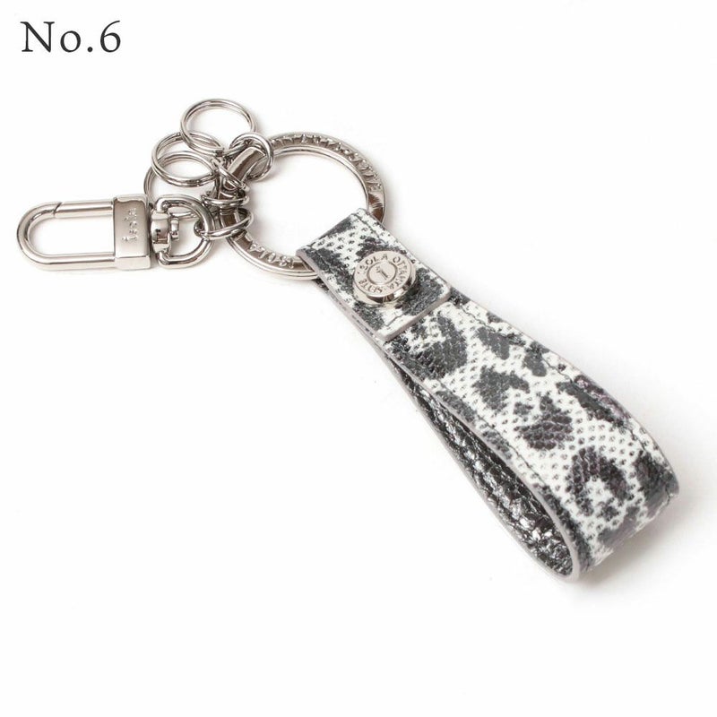 単品＿スペシャル＿タカロア＿キーリング＿パイソン＿蛇革＿NO.6