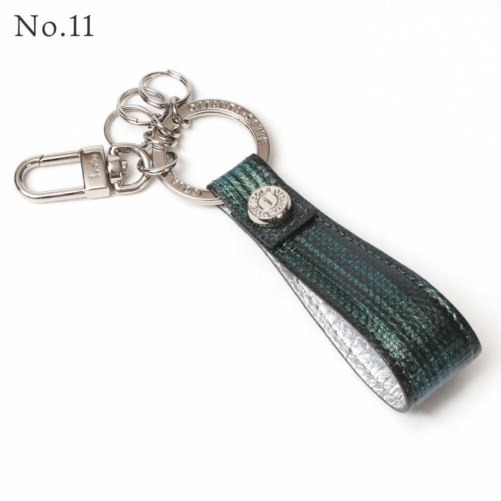 単品＿スペシャル＿タカロア＿キーリング＿パイソン＿蛇革＿NO.11