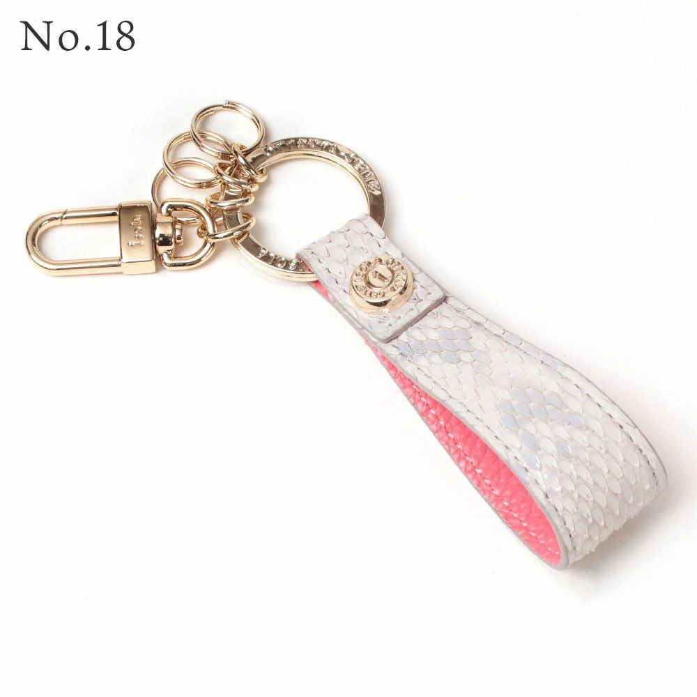 単品＿スペシャル＿タカロア＿キーリング＿パイソン＿蛇革＿NO.18