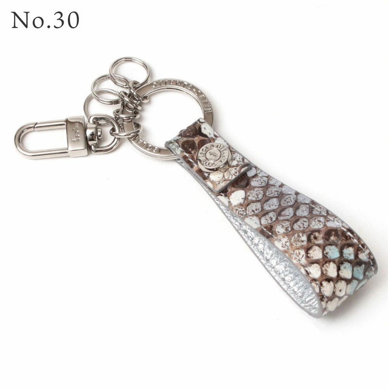 単品＿スペシャル＿タカロア＿キーリング＿パイソン＿蛇革＿NO.30
